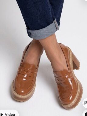 Steve Madden Loafers brown 6.5